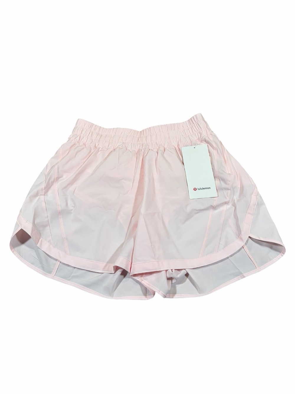 NWT Lululemon Track That High-Rise Lined Short *5” (Pink Pearl) Size 10
